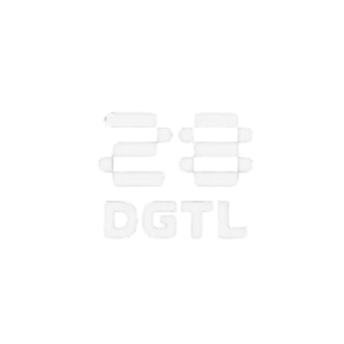 28digital white logo