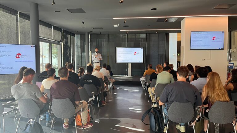 The incubator during the first VIP Bootcamp